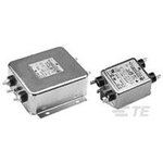 10VS1, Power Line Filter Multi-Purpose RFI 50Hz/60Hz 10A 250VAC Quick Connect ...
