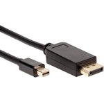 VCOM CG682-1.8M Кабель-переходник Mini DisplayPort M -  Display Port M 4K*60 Hz ...