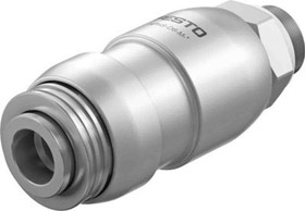 NPHS-D6-M-G12, Male Pneumatic Quick Connect Coupling, Threaded