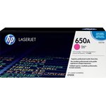 HP 650A Magenta Color LaserJet Print Cartridge (CE273A), Тонер-картридж