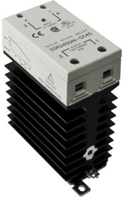 SSR645DIN-DC45, Solid State Relay - SPST - 45 A - 3 to 32 VDC - DIN Mount.