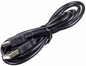 Фото 1/2 Кабель USB - miniUSB, 1м, Ritmix RCC-100 Black