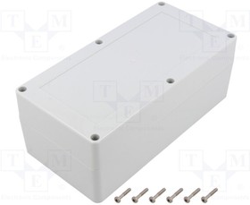 ZP200.100.75JH TM PC, Enclosure: multipurpose; X: 100mm; Y: 200mm; Z: 75mm; ZP; light grey