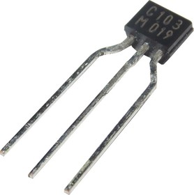 Фото 1/2 KRC103M-AT/P, Транзистор цифровой NPN со встроенными резисторами, R1=22кОм, R2=22кОм [TO-92M]