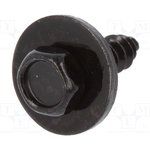 40523Z, Винт, 10шт, универсальный, OEM: 51131823634, L: 15мм, сталь, черный