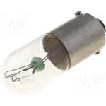LAMP ML1819, Лампочка: байонетная, BA9S ...