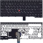 Клавиатура для ноутбука Lenovo Thinkpad E470 E475 черная с трекпойнтом без подсветки
