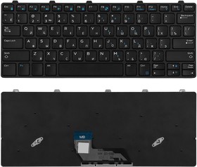 Клавиатура для ноутбука Dell Inspiron 11-3180, 3189 черная с рамкой