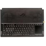 (90NB0GU1-R31RU0) клавиатура для ноутбука Asus GX501VIK-1A с топкейсом, черная, с подсветкой