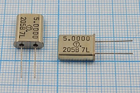 Резонатор кварцевый 5МГц, нагрузка 16пФ; 5000 \HC49U\16\\\\1Г (5.0000)