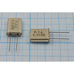 Кварцевый резонатор 5000 кГц, корпус HC49U, S, 1 гармоника, (FIL)
