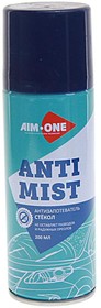 AM-200, Антизапотеватель стекол аэрозоль 200мл Anti mist AIM-ONE