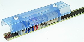 Фото 1/2 1SNA176816R1200, CPV Series Clear Cover for Use with DIN Rail Terminal Blocks