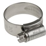 HGS30BP, Stainless Steel Slotted Hex Worm Drive, 13mm Band Width, 22 30mm ID
