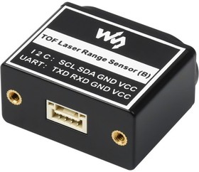 Фото 1/3 TOF Laser Range Sensor (B), Датчик дальности ToF, диапазон до 15 м, UART / I2C