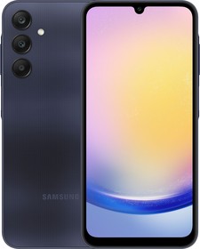 Фото 1/10 Смартфон Samsung SM-A256E Galaxy A25 256Gb 8Gb темно-синий моноблок 3G 4G 2Sim 6.5" 1080x2340 Android 14 50Mpix 802.11 a/b/g/n/ac NFC GPS GS