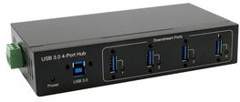 EX-11224HMVS, Industrial USB Hub, 4x USB-A Socket, 3.0, 5Gbps