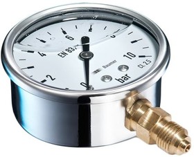 MIT3D22B27, Hydraulic Pressure Gauge Bottom Entry 40bar, Connection Size G 1/4