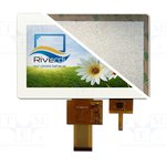 RVT70UQTNWC03, Дисплей: TFT, 7", 800x480, Подсвет: LED, Разм: 179,96x119x8м