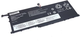 Фото 1/2 Аккумулятор OEM (совместимый с 01AV409, 01AV458) для ноутбука Lenovo ThinkPad X1 Carbon 15.2V 3290mAh черный
