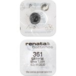 RENATA SR721W 361 (0%Hg), упак. 10 шт, Элемент питания