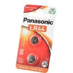 Panasonic LR44EL/2B AG13 (0% Hg) BL2, Элемент питания