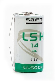 LSH14 CNR (А343/LR14/C), Элемент питания литиевый 5800mAh, 26х50.4(1шт) 3.6В, высокотоковый