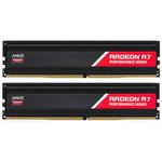 32GB AMD Radeon™ DDR4 2666 DIMM R7 Performance Series Black Gaming Memory ...