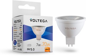Voltega VG2-S1GU5.3warm7W Софит линзованный GU5.3 2800К 7W