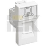 CKK-40D-RI1-K01, Socket mechanism inform. 1st PRIMER 1mod. RJ45 5eUTP IEC