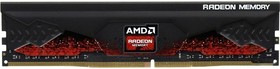 Фото 1/10 Модуль памяти 8GB AMD Radeon™ DDR4 2666 DIMM R7 Performance Series Black Gaming Memory R7S48G2606U2S Non-ECC, CL16, 1.2V, Heat Shield, RTL