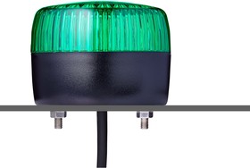 861506313, PCL Series Green Multiple Effect Beacon, 230/240 V, Horizontal, Tube Mounting, Vertical, LED Bulb, IP67