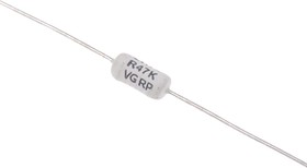 Фото 1/3 470mΩ Wire Wound Resistor 3W ±10% ER74R47KT