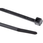 111-03260 T30R-PA66W-BK, Cable Tie, Inside Serrated, 150mm x 3.5 mm ...