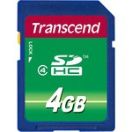 TS4GSDHC4, 4 GB SDHC SD Card, Class 4