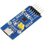 CP2102 USB UART Board (Type C), a CP2102-based USB-UART converter with a USB-C ...
