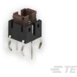 FSMIJ62BB04, Switch Tactile OFF (ON) SPST Rectangular Button PC Pins 0.05A 12VDC ...