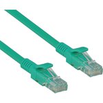 EX258678RUS, Патч-корд ExeGate UTP-RJ45-RJ45-5e-3M-GN, UTP, cat.5e, 3м, зеленый