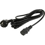 Кабель питания 5bites евровилка - IEC-320-C13, 220V, сечение 3x0.50мм2, 3м PC205-30A