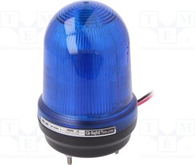 MFL80-12/24-B, Сигнализатор световой, синий, Серия MFL, 10-30ВDC, IP65, 190мА