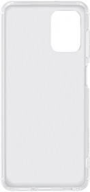 Фото 1/4 Чехол (клип-кейс) SAMSUNG Soft Clear Cover, для Samsung Galaxy A12, прозрачный [ef-qa125ttegru]
