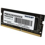 Модуль памяти Patriot DDR4 SO-DIMM 4Gb 2666МГц CL19 (PSD44G266681S)