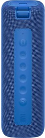 Фото 1/7 Беспроводная портативная колонка XIAOMI Mi Portable Bluetooth Speaker (синяя, 16 Вт) XIAOMI Mi Portable Bluetooth Speaker Blue (16W)