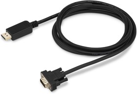 Фото 1/3 Кабель Buro 1.1v DisplayPort (m) VGA (m) 2м (BHP DPP_VGA-2)