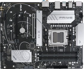 Фото 1/10 Материнская плата Asus PRIME B650-PLUS SocketAM5 AMD B650 4xDDR5 ATX AC`97 8ch(7.1) 2.5Gg RAID+HDMI+DP