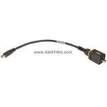 09451451011, Cable Assembly Round 1m Mini Display Port to Mini Display Port 20 ...