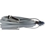 2926182, Female 25 Pin D-sub Unterminated Serial Cable, 2m PVC