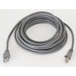 SC03-8P8C5-G, Патч-корд (шнур) RJ-45 - RJ-45 кат.5е, 5м, серый