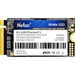 SSD накопитель NETAC N930ES NT01N930ES-512G-E2X 512ГБ, M.2 2242, PCIe 3.0 x2 ...