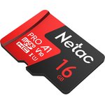 Карта памяти microSDHC UHS-I U1 NETAC P500 Extreme Pro 16 ГБ, 90 МБ/с, Class 10 ...